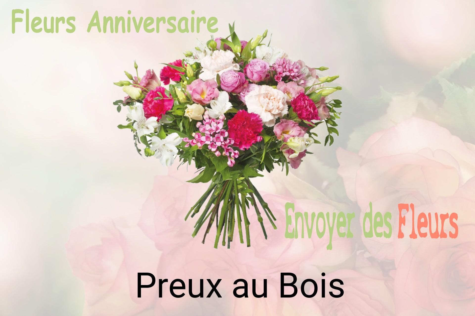 Bouquet de fleurs d’anniversaire livré à Preux-au-Bois