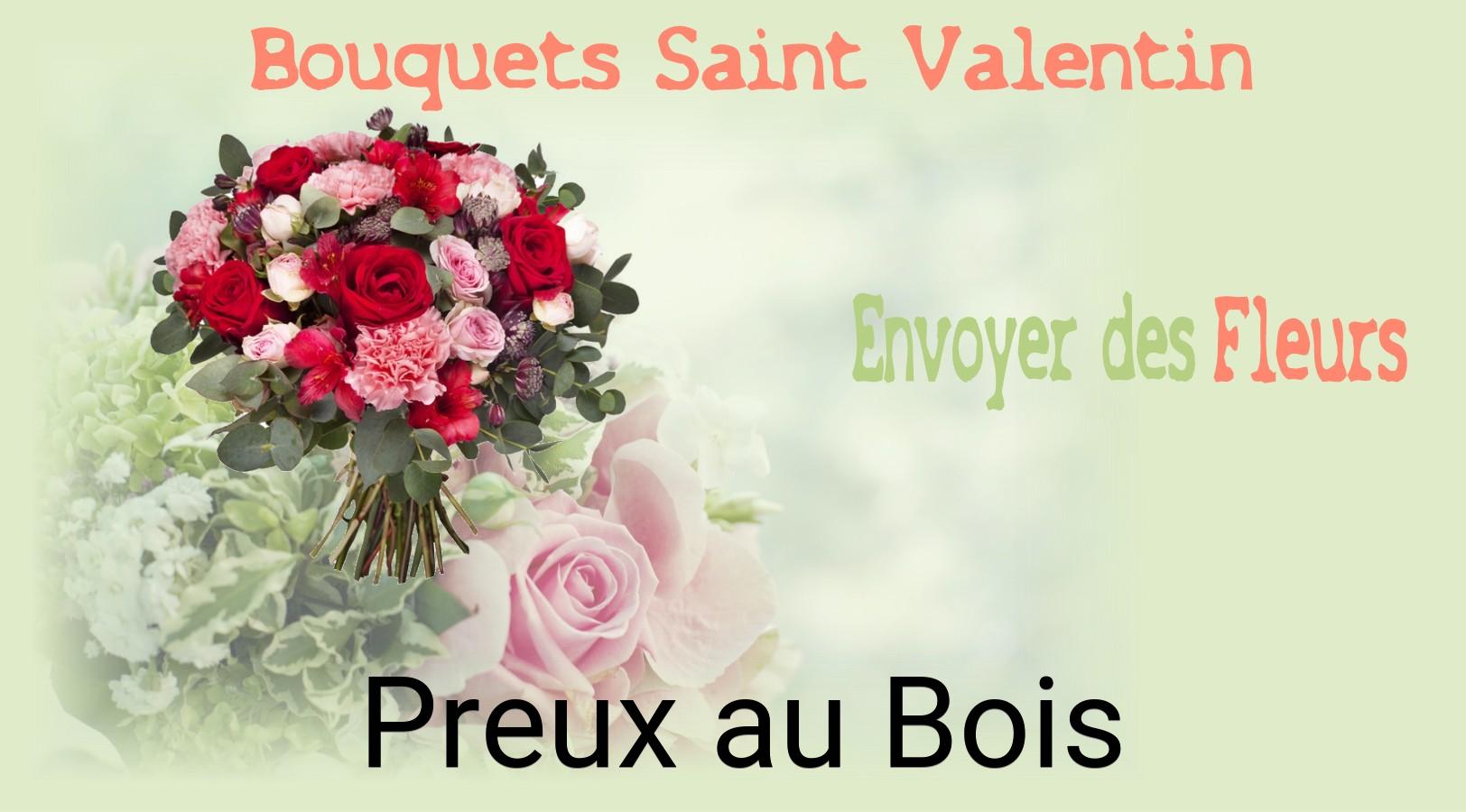 Roses de Saint-Valentin livrées à Preux-au-Bois